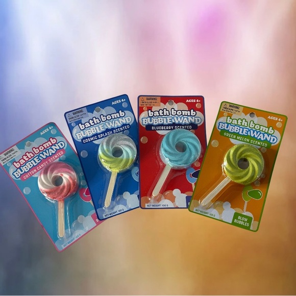Bath, Skin & Hair Bath Bomb Bubble Wand Bundle Poshmark